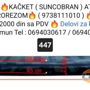 MB ATEGO / AXSOR SUNCOBRAN - KAČKET
